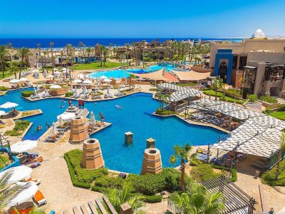 Colorful local shops and luxury boutiques at Port Ghalib best place for shopping